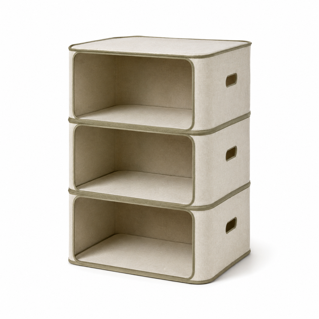 StackFold Closet Shelf Organizer