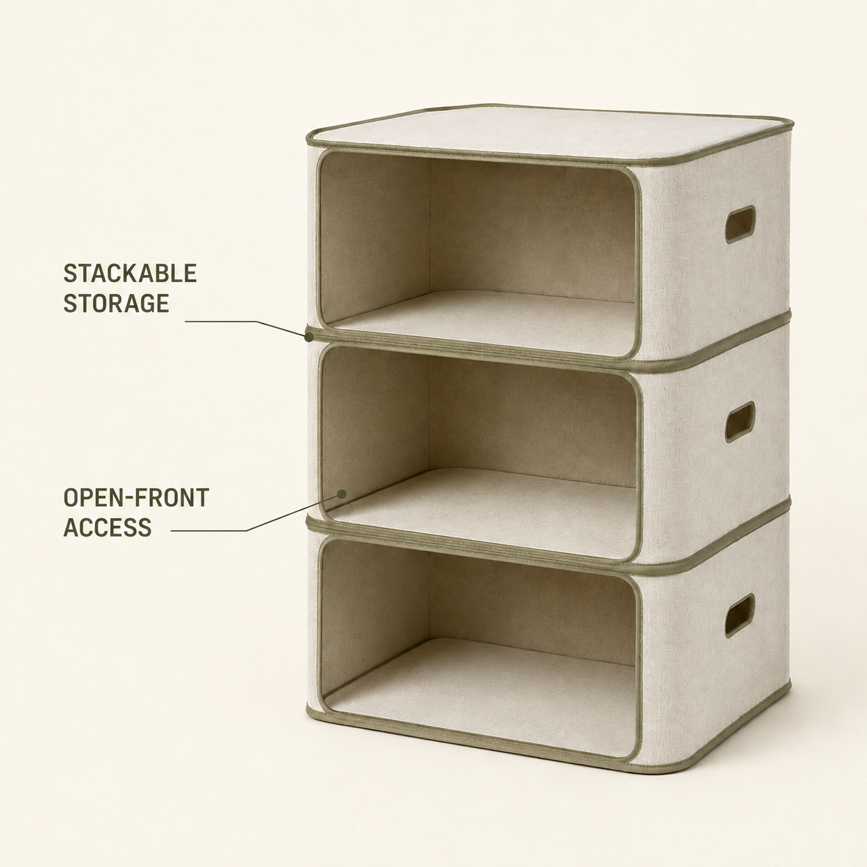 StackFold Closet Shelf Organizer