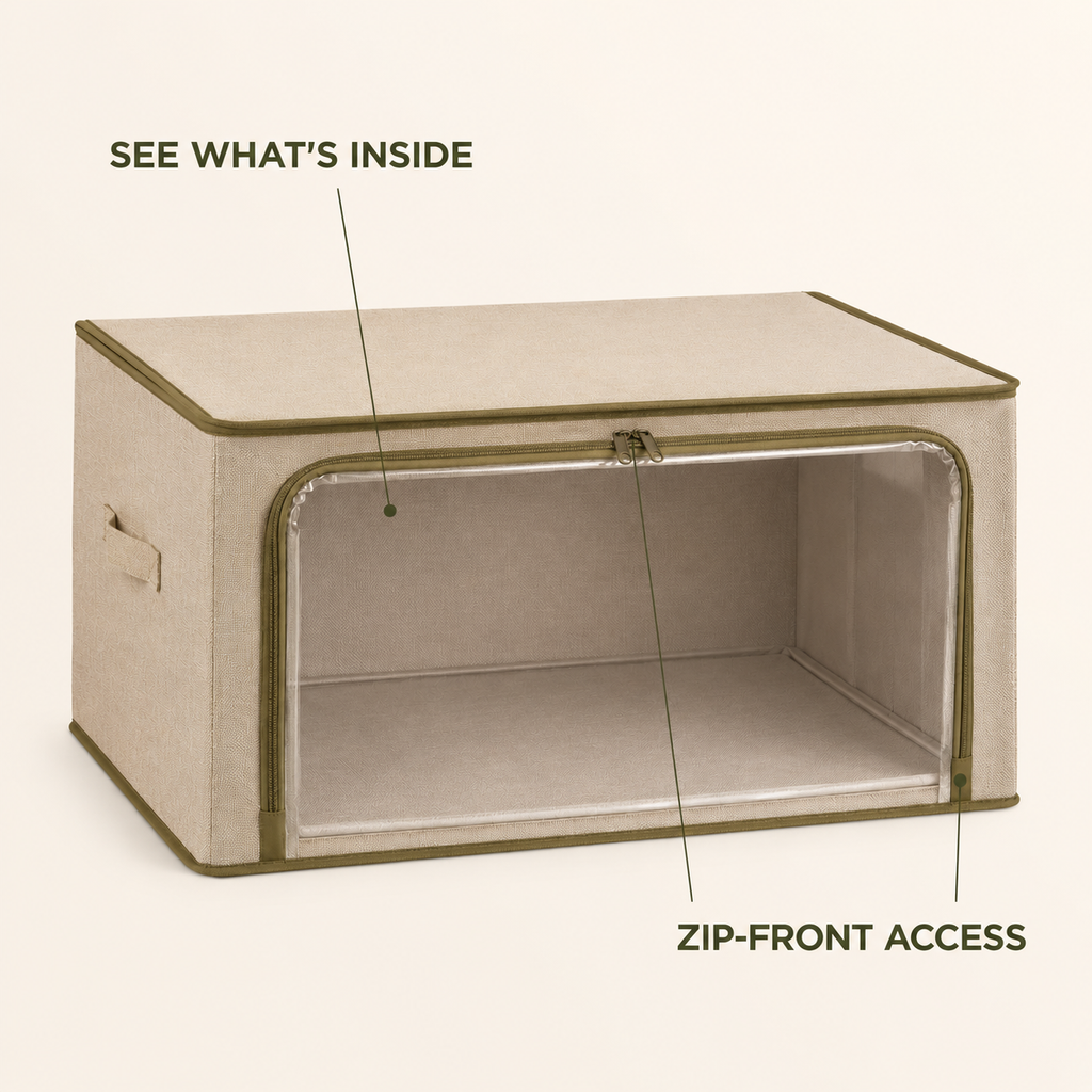 ClearView Sweater Storage Bin