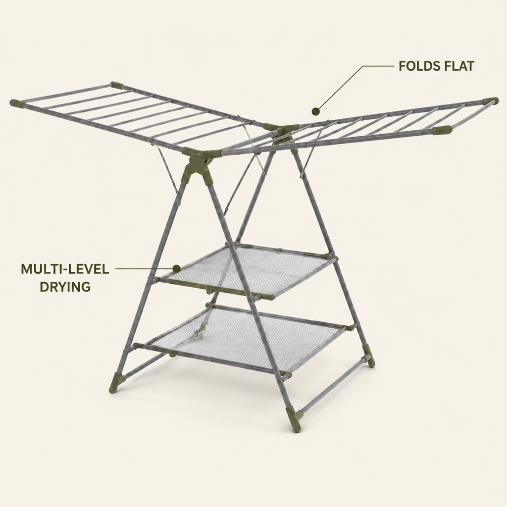 AirFold Collapsible Drying Rack