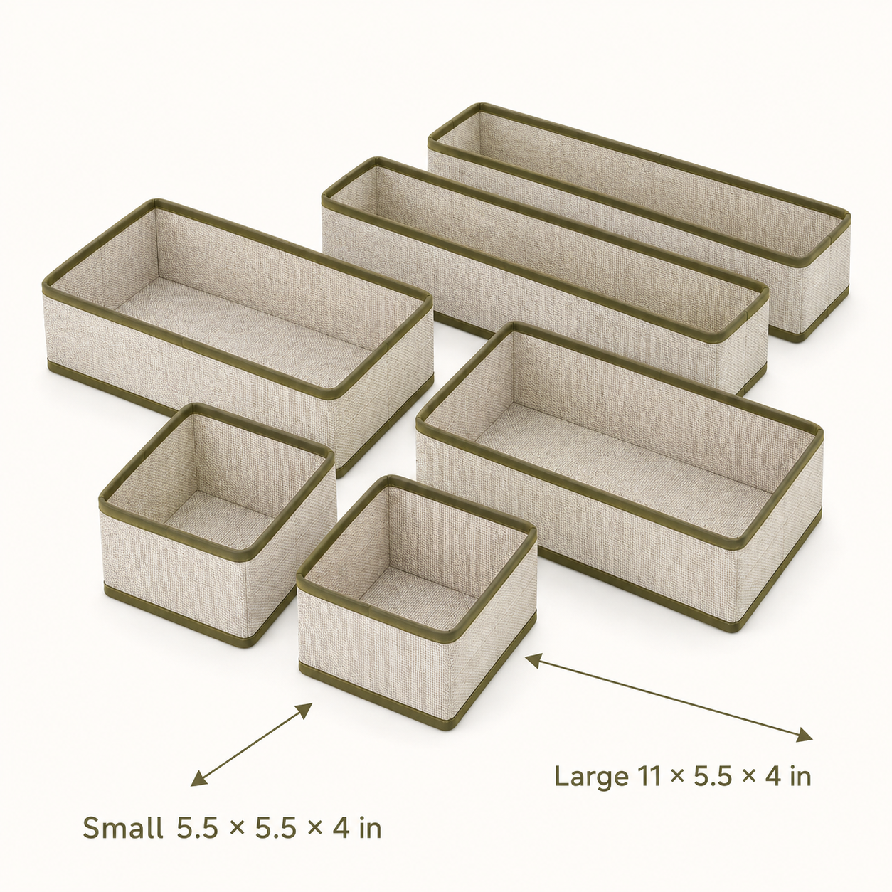DivideNest Drawer Organizer Set