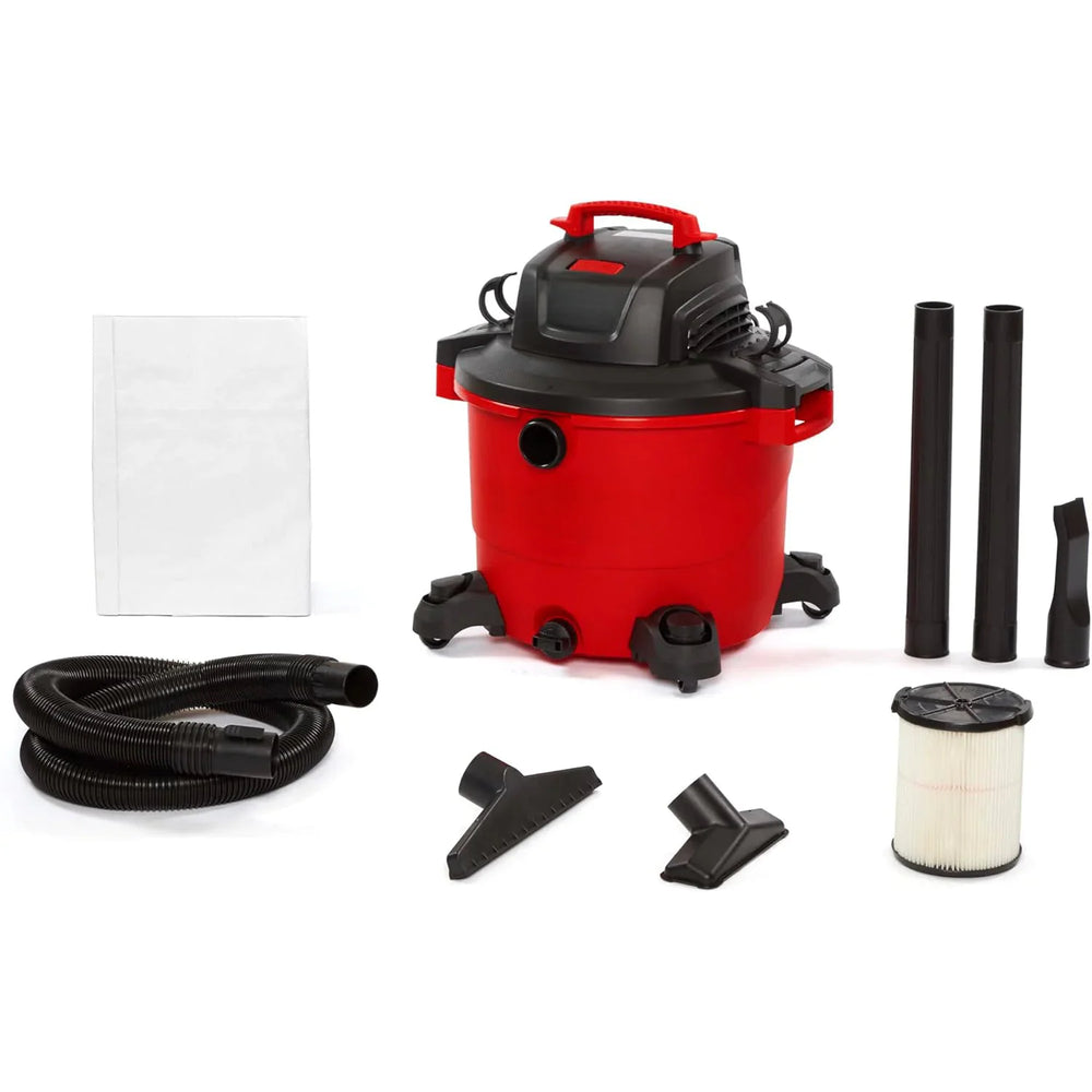 16 gallon 6.5 Peak HP Wet/dry Vac, Heavy-duty Shop Vacuum