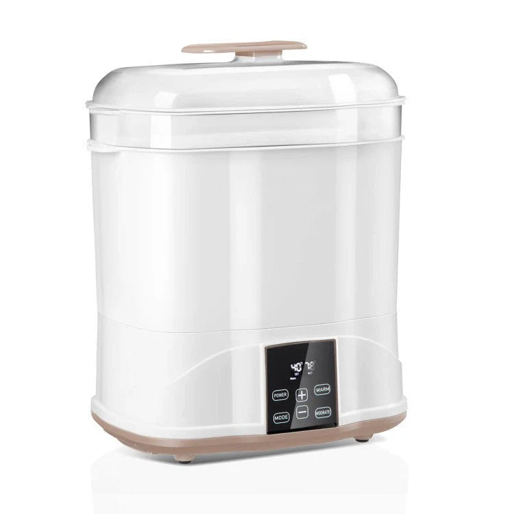 Premium 3-IN-1 Baby Bottle Steam Sterilizer and Dryer with LED Monitor