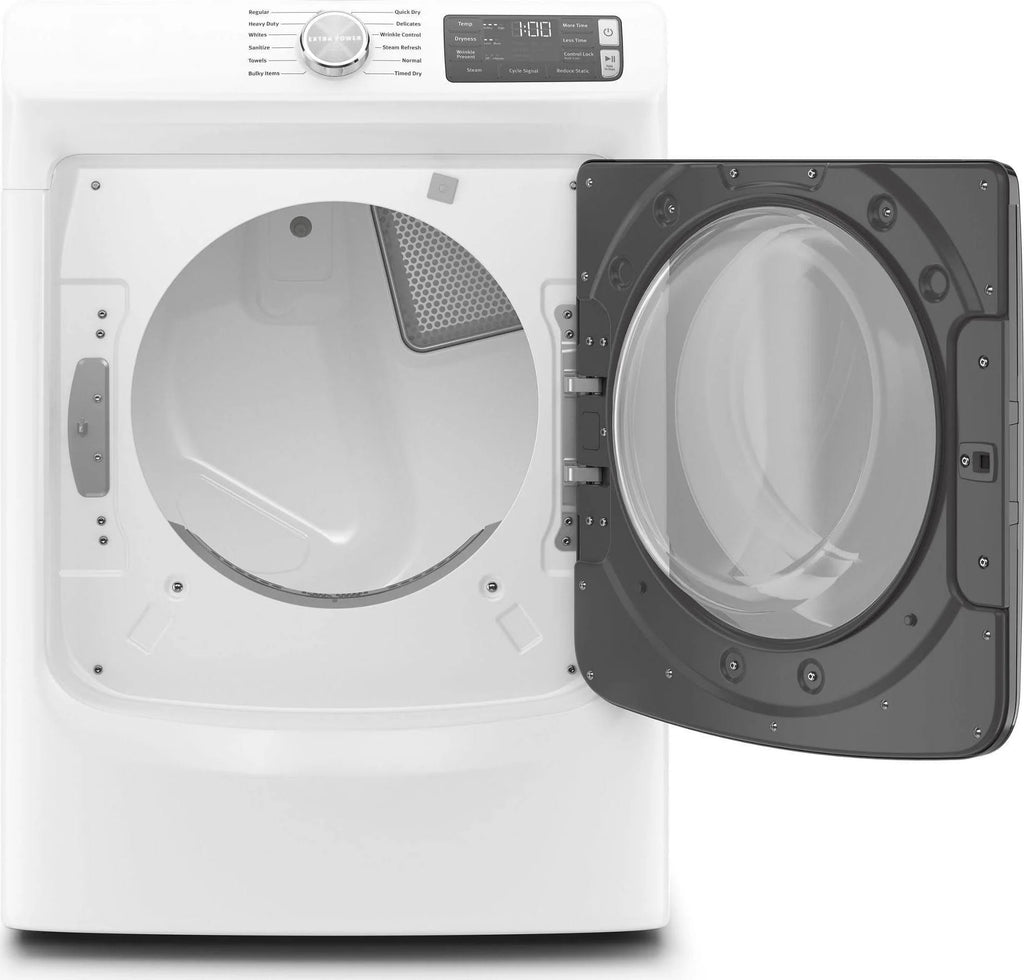 Front-loading Electric Dryer - White