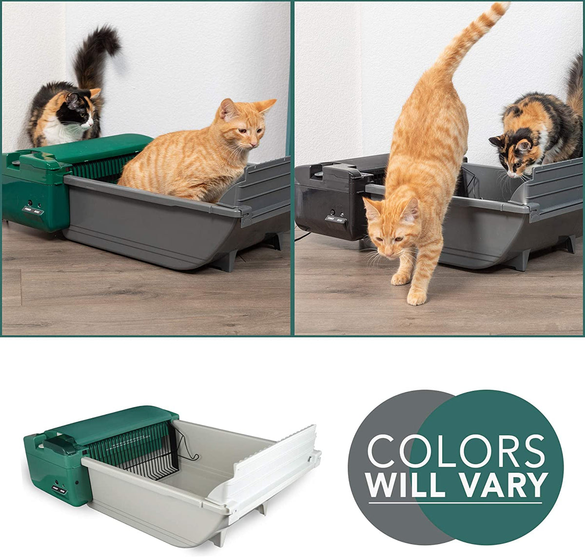 Automatic Litter Box (Self Cleaning Litter Box, Cat Litter Box with No Expensive Refills
