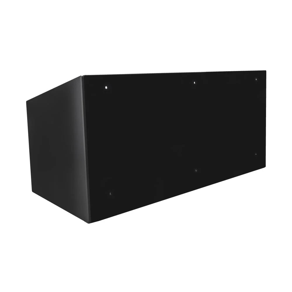 Dual Fuel Jug Holder - Aluminum Design for Two 5 gallon Jugs, Black Storage Organizer for Trailers & Garages