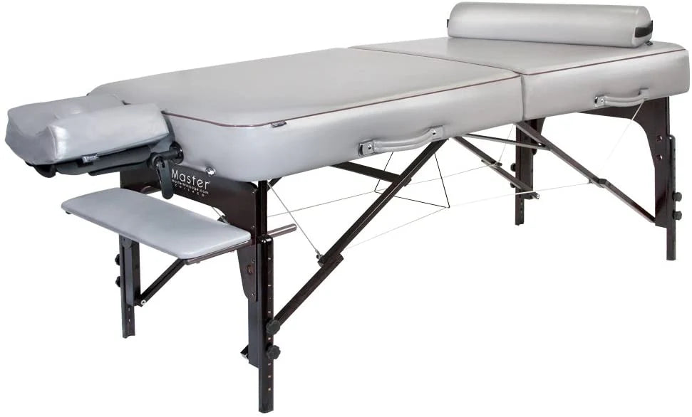 30′′ Massage Table Package with 3′′ Memory Foam,dove Grey