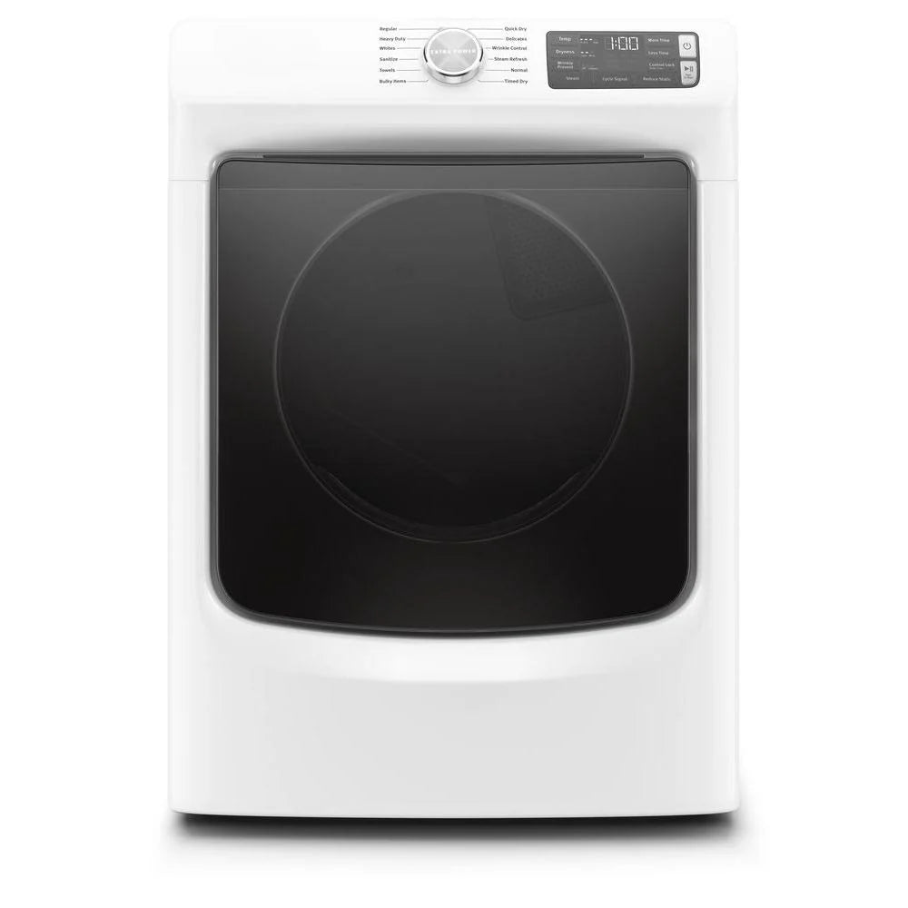 Front-loading Electric Dryer - White