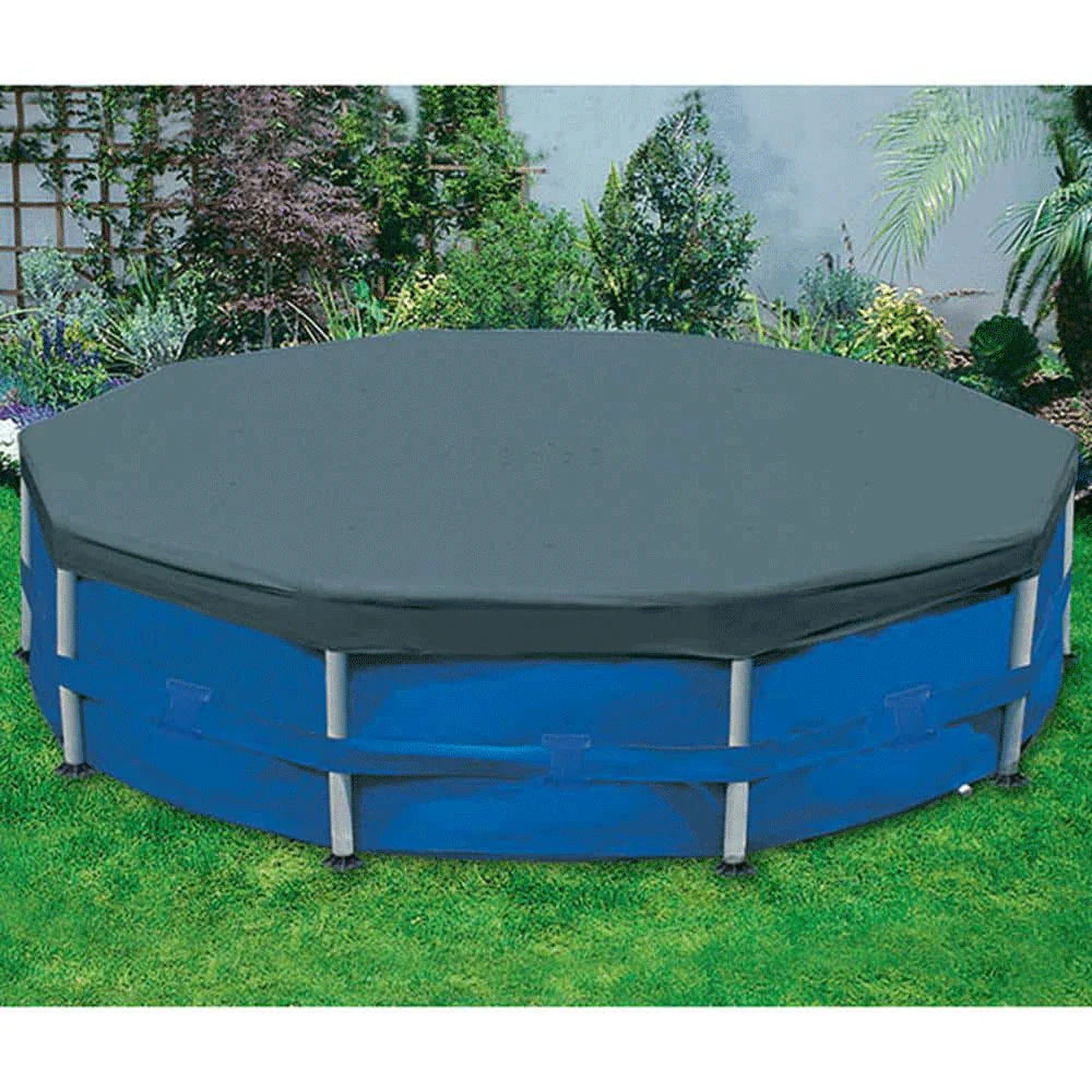 10 ft. X 10 ft. Round 30 in. Deep Metal Frame Pool w/ Pump & Type H Filters (6 Pack) & 10 Round Pool Cover 6 X 29007E + 28201EH + 28030E