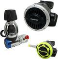 Yoke Regulator & Octopus Combo for Scuba Diving | High-performance Over-balanced Regulator, Silicone Mouthpiece, 27" Hose, Large Purge…