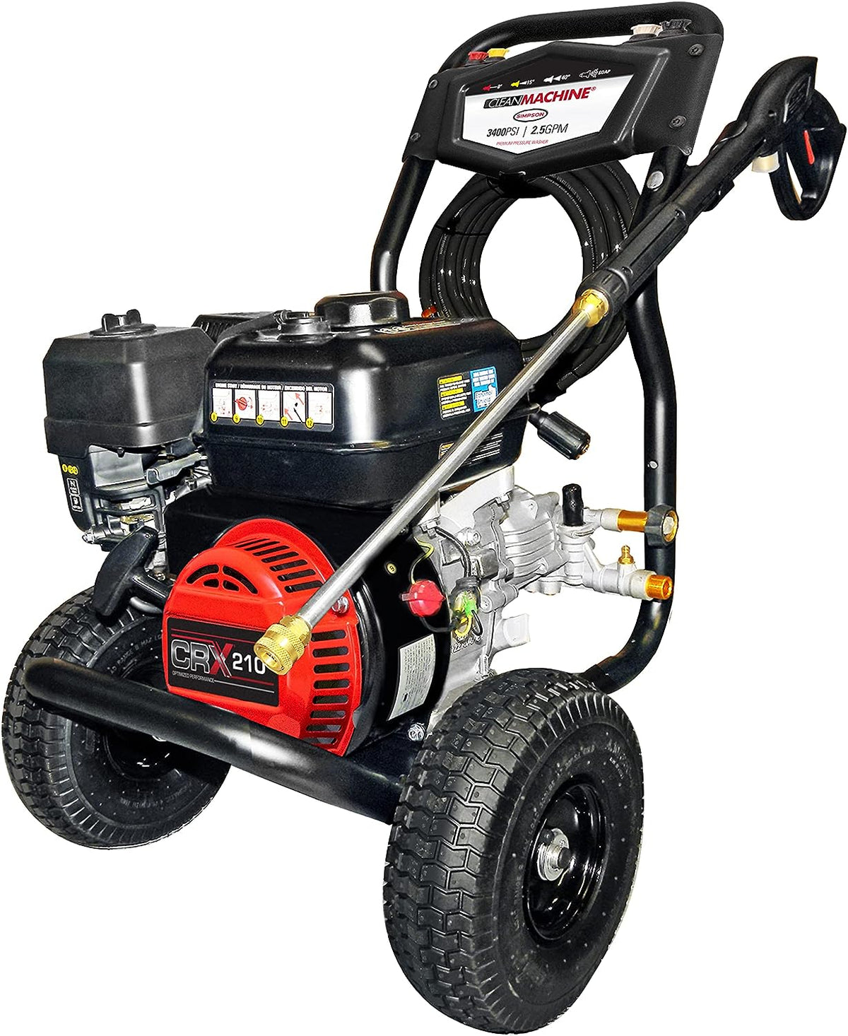 Cleaning Clean Machine 3400 PSI Gas Pressure Washer