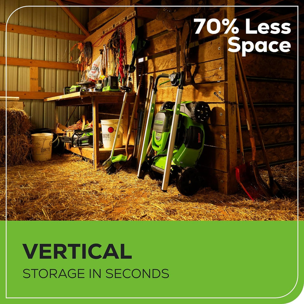 60V 21" Cordless (Self-propelled) Lawn Mower , 2 X 4.0AH Batteries and Dual Port Rapid Charger