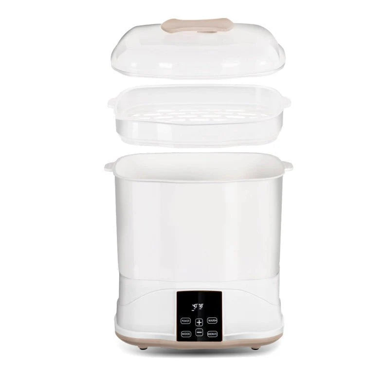 Premium 3-IN-1 Baby Bottle Steam Sterilizer and Dryer with LED Monitor