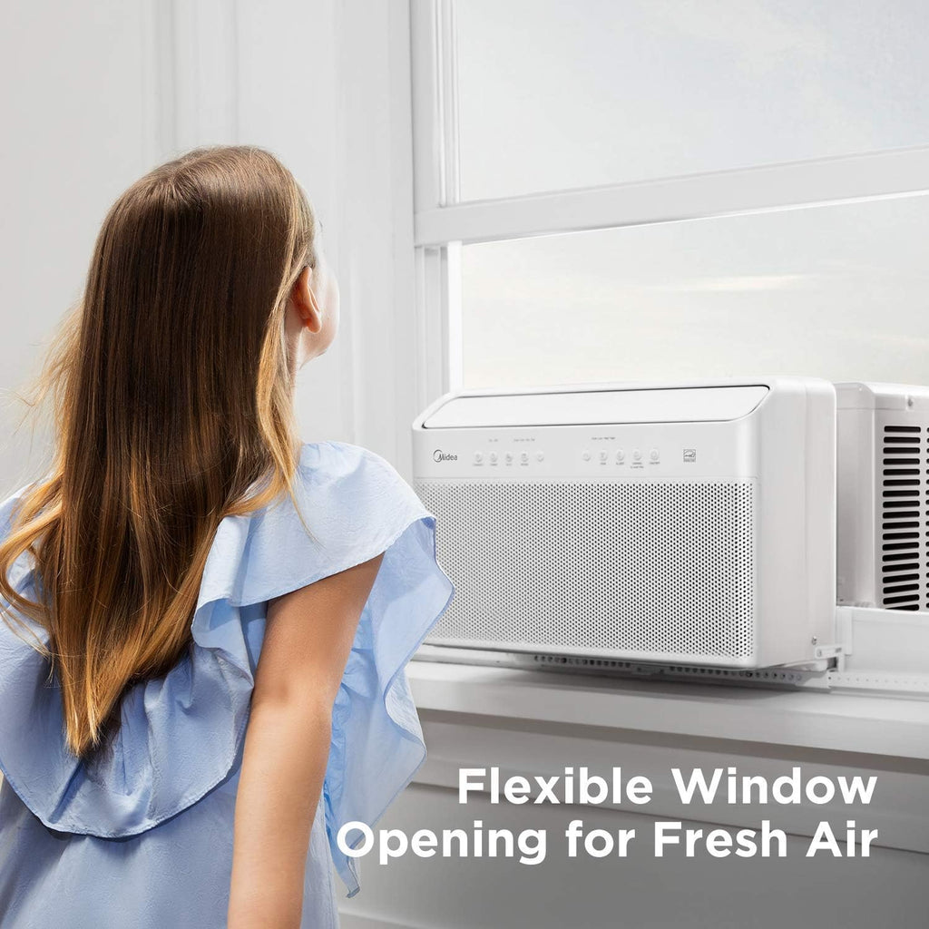 U-shaped Inverter Window Air Conditioner 12,000BTU with Open Window Flexibility, Robust Installation,extreme Quiet, 35% Energy Saving, Smart…