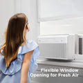 U-shaped Inverter Window Air Conditioner 12,000BTU with Open Window Flexibility, Robust Installation,extreme Quiet, 35% Energy Saving, Smart…