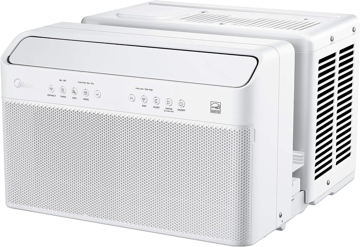 U-shaped Inverter Window Air Conditioner 12,000BTU with Open Window Flexibility, Robust Installation,extreme Quiet, 35% Energy Saving, Smart…