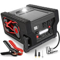 Solar Portable Power Station 2000 Amps Jump Starter, 260 PSI Air Compressor, 12V Car Battery Charger with 400W Inverter Dual Ac/dc/usb…