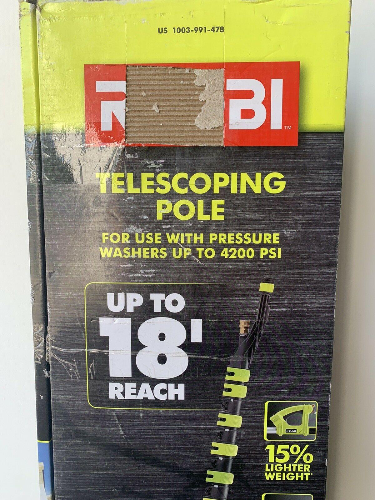 18 ft. Extension Pole for Pressure Washer Up 4200PSI