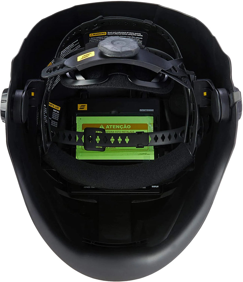 A50 Welding Helmet, Black, 3.93 X 2.36 in. (100 X 60 mm) Viewing Area