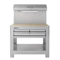 45-IN w X 36-IN H 3-DRAWER Work Bench Ss