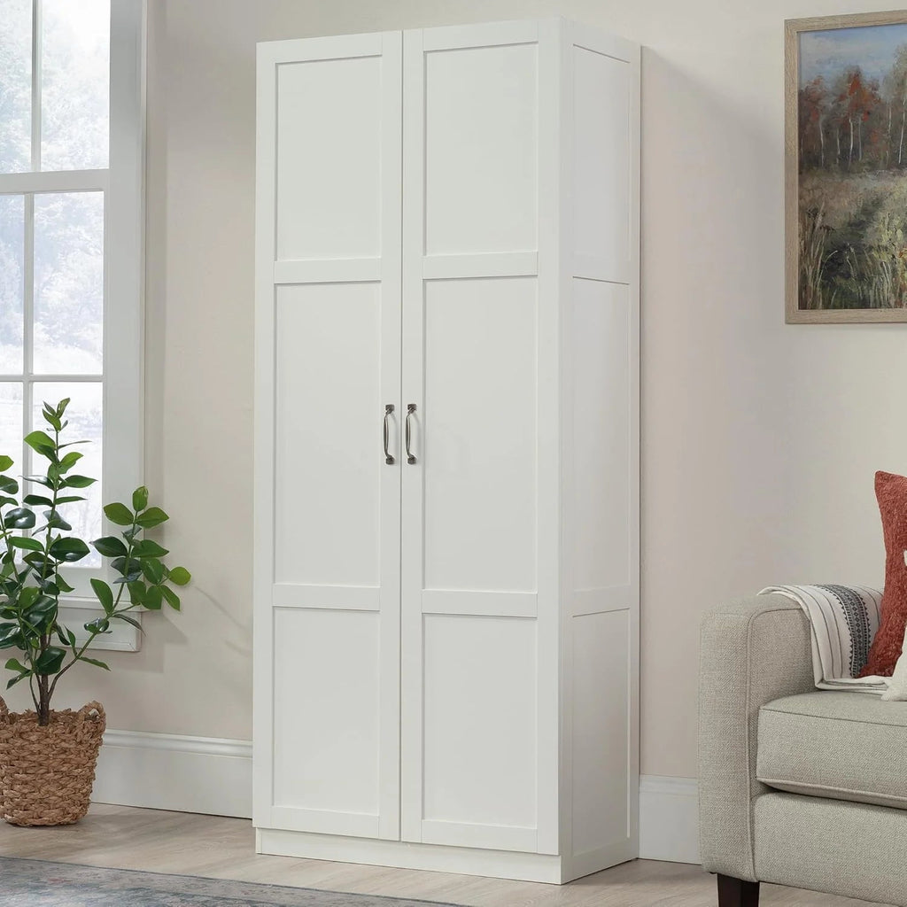 Select Storage Cabinet/ Pantry Cabinets, White Finish