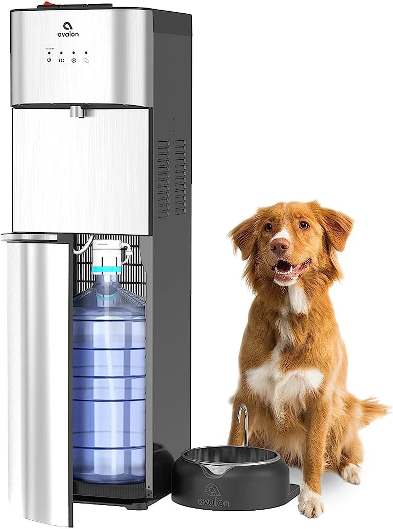 Limited Edition Self Cleaning Water Cooler Water Dispenser - 3 Temperature Settings - Hot, Cold & Room Water, Durable Stainless Steel…