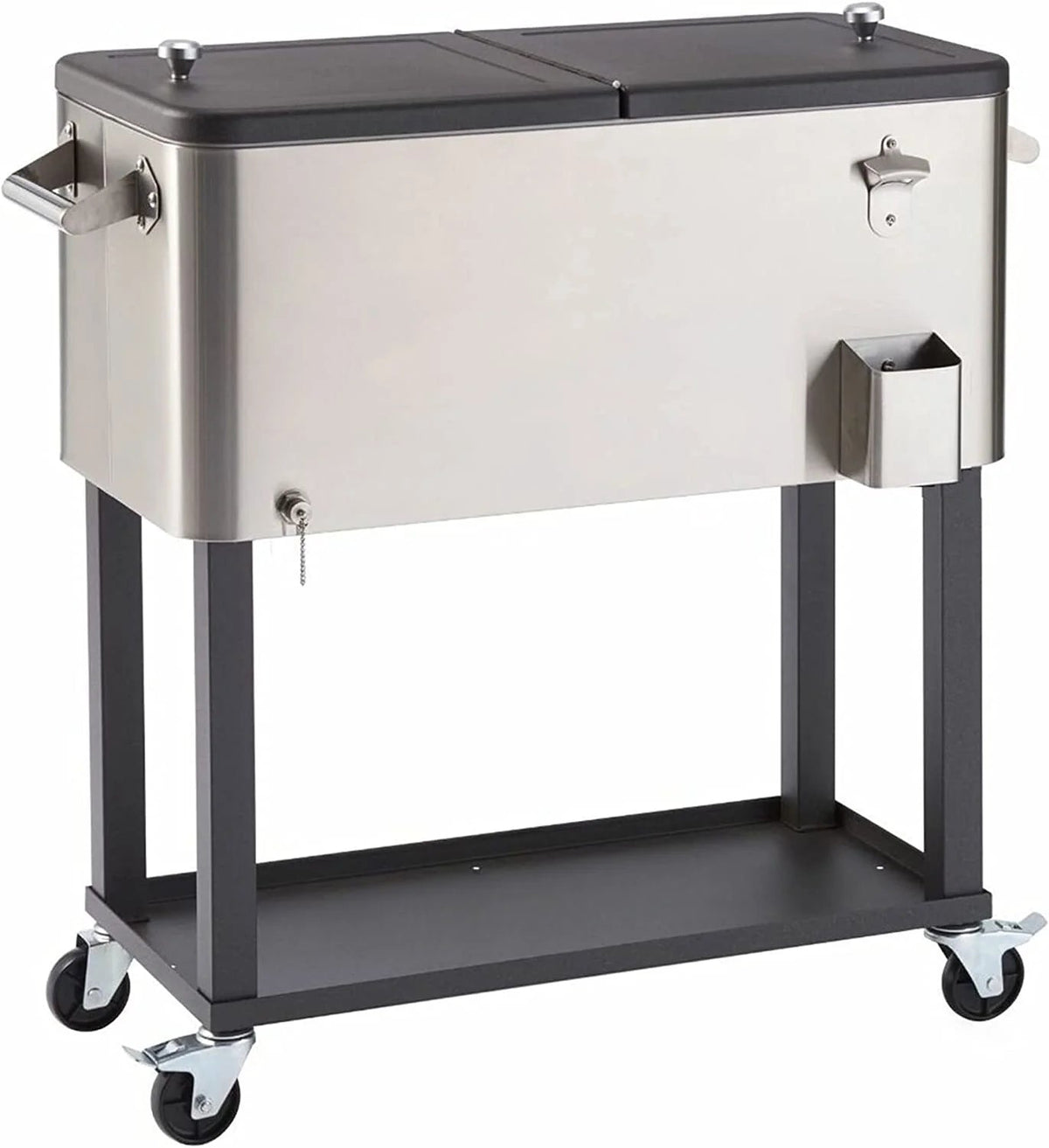 Stainless Steel Cooler with Cover (100 quart