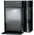 Countertop Nugget Ice Maker | Ice Machine with Wifi Connectivity | Smart Home Kitchen Essentials | Black Stainless