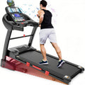 4.5HP Foldable Treadmill, 15 Auto Incline Levels, 10MPH Speed, 300LB Capacity, Home Exercise Machine