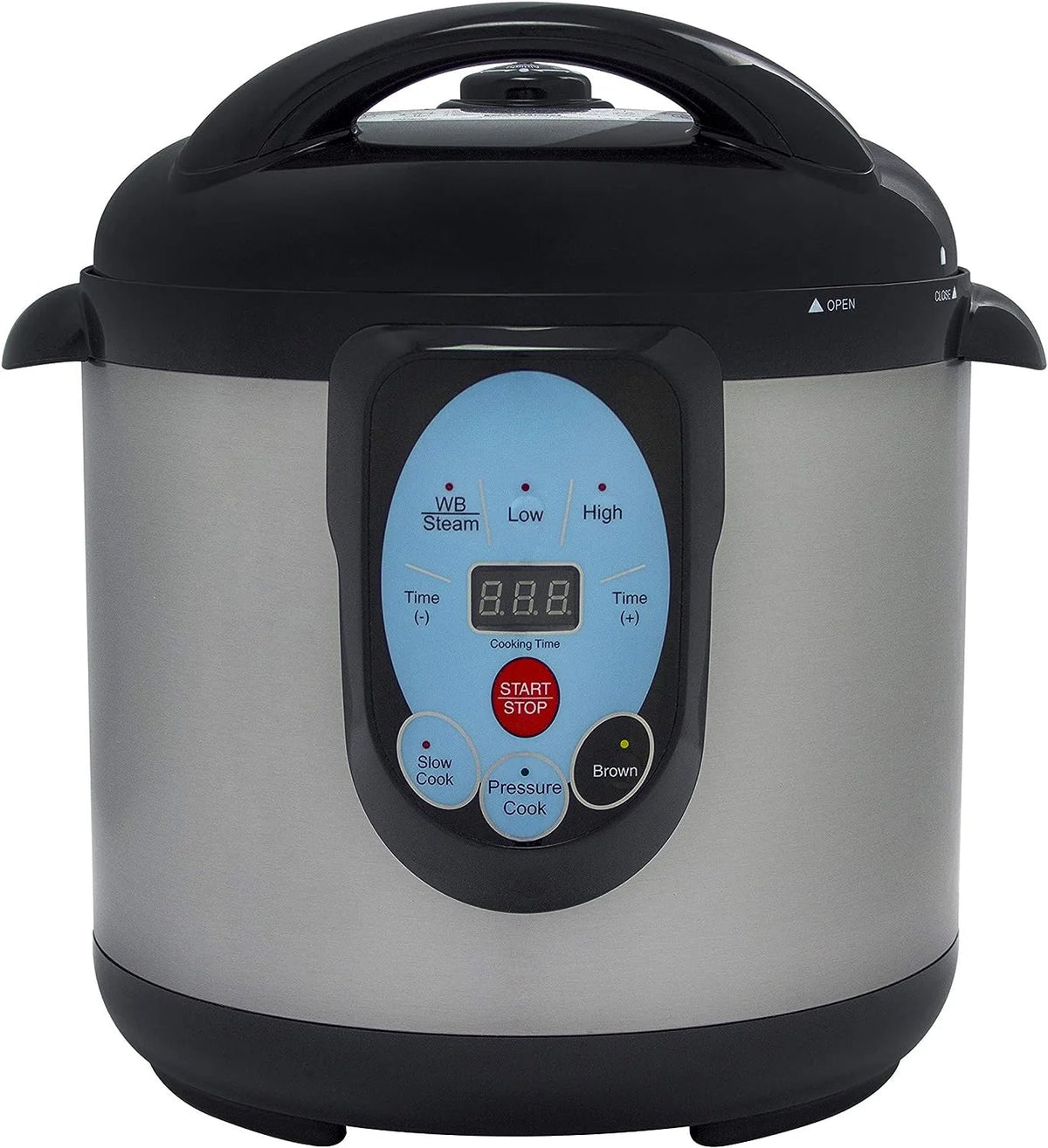 NPC-9 Smart Electric Pressure Cooker and Canner, 9.5 quart, Stainless Steel