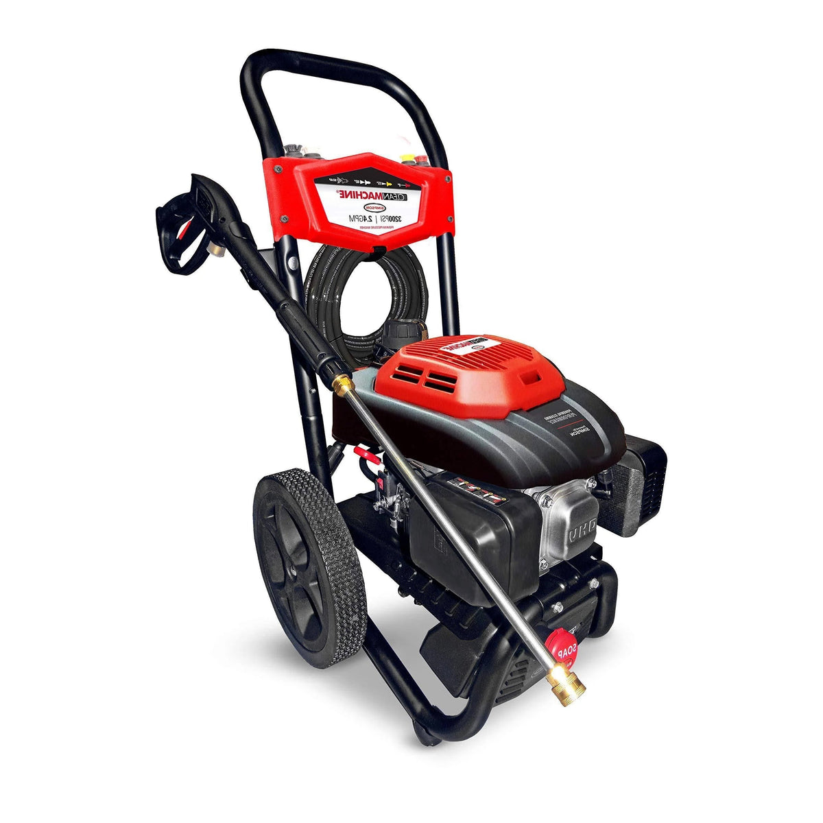 Clean Machine 3200 PSI 2.4 196CC Cold Water Gas Pressure Washer