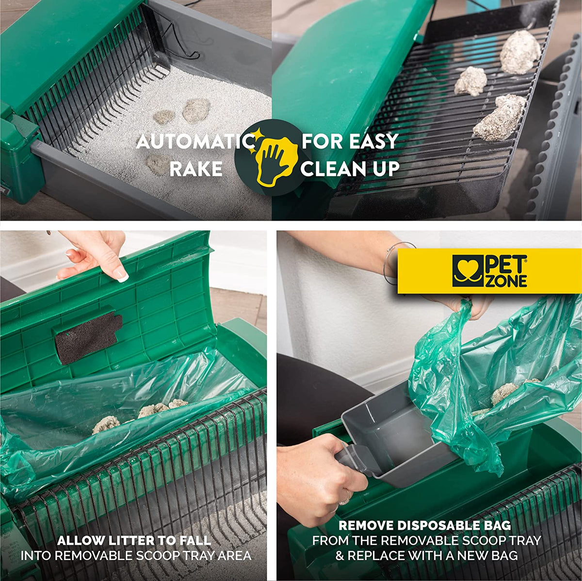 Automatic Litter Box (Self Cleaning Litter Box, Cat Litter Box with No Expensive Refills