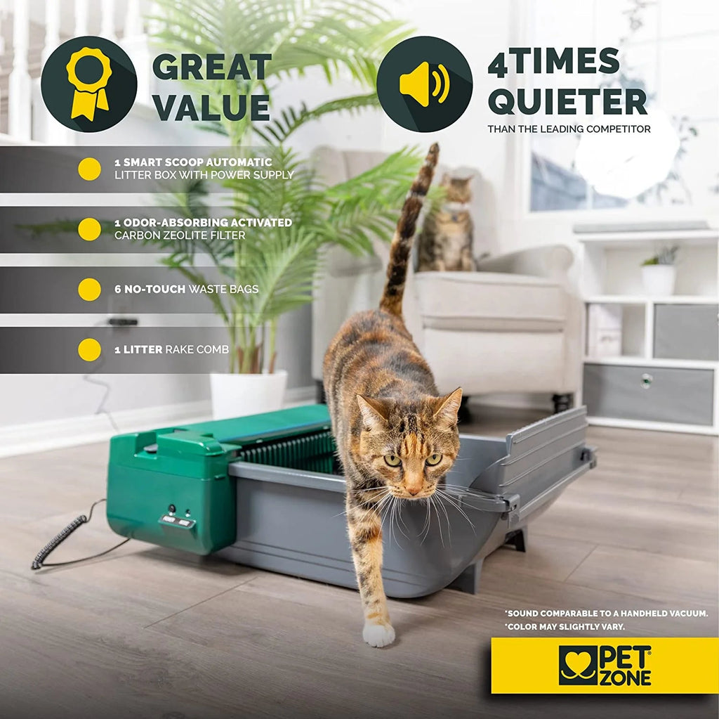 Automatic Litter Box (Self Cleaning Litter Box, Cat Litter Box with No Expensive Refills