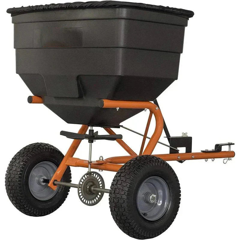 185 lb. Tow Behind Broadcast Spreader