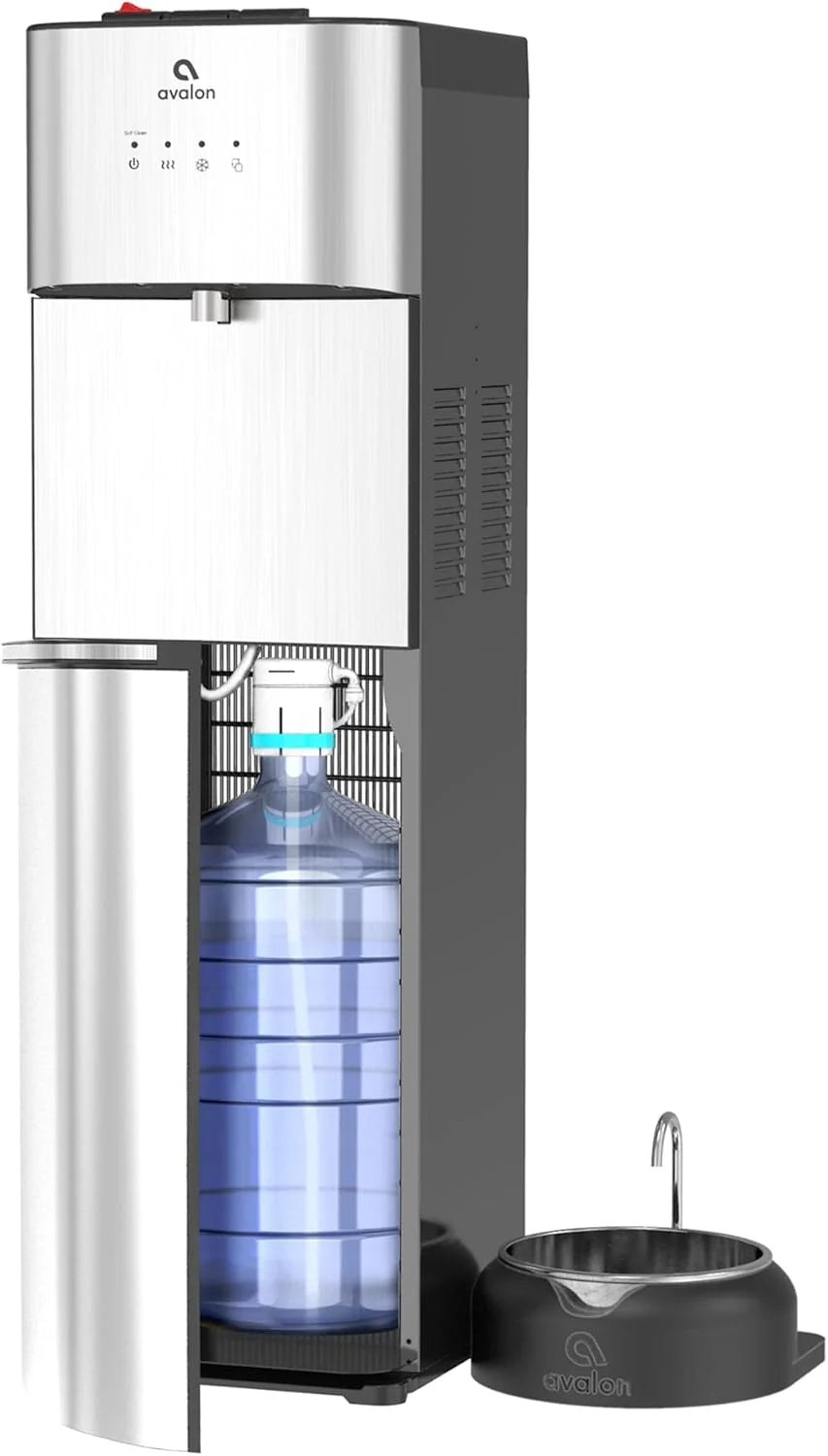 Limited Edition Self Cleaning Water Cooler Water Dispenser - 3 Temperature Settings - Hot, Cold & Room Water, Durable Stainless Steel…