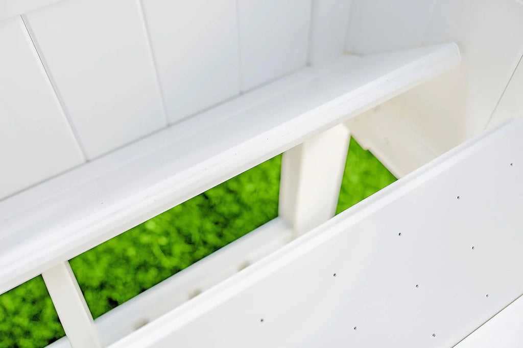 Cambridge 68 5W X 24L Vinyl Raised Planter with Extension Kit