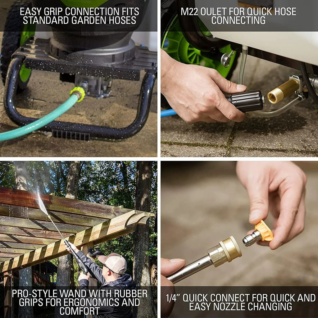 2300-PSI 14 Amp 2.3-GPM Brushless Pressure Washer