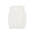 LONGÉ Women's Mohair Wool Blend V-Neck Sweater Vest